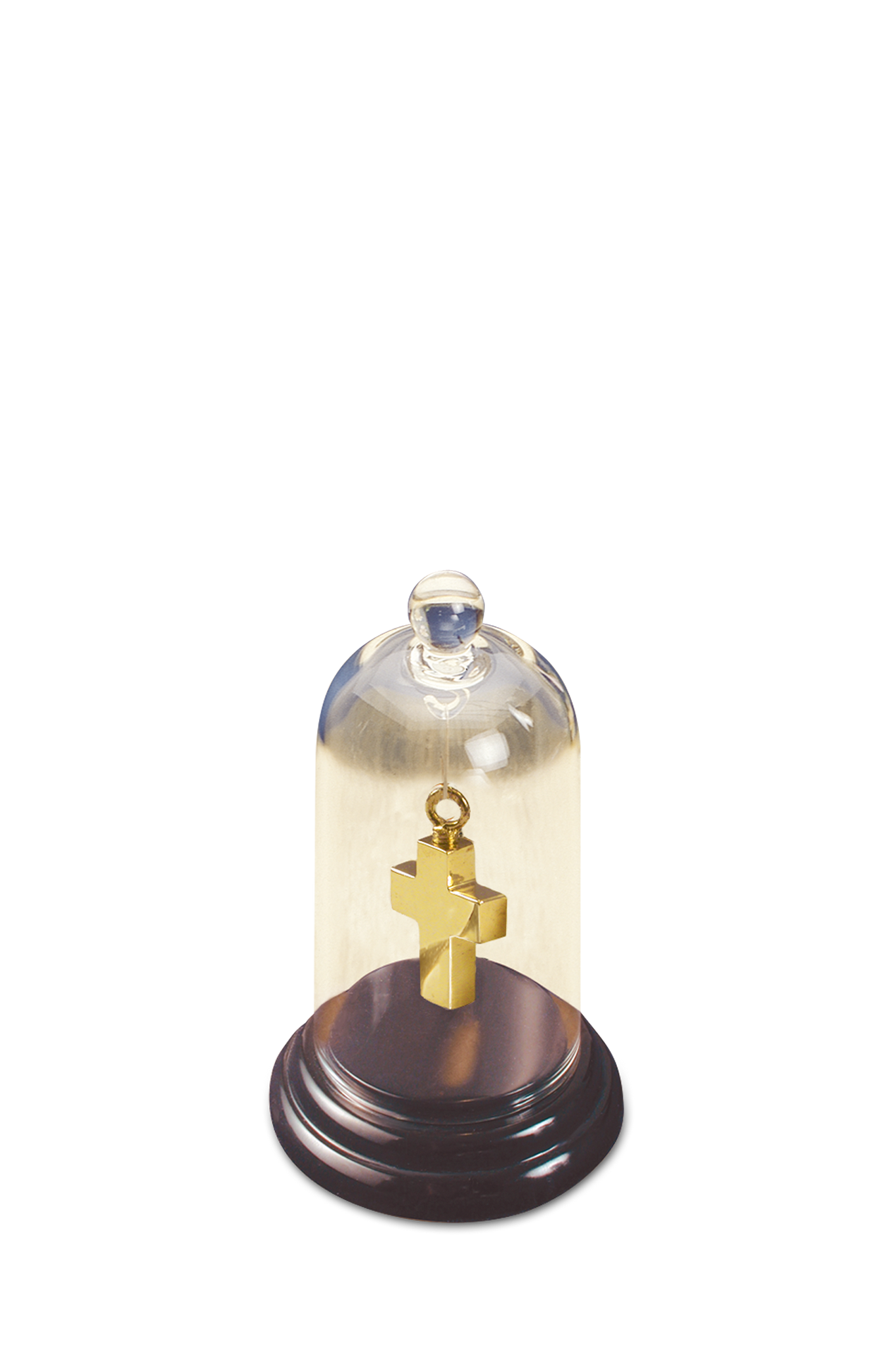 Am-Urn-Let - Stülpglas mit Marmorsockel