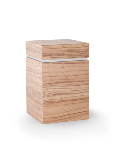 Tierurne - Holz Olive 2800ml