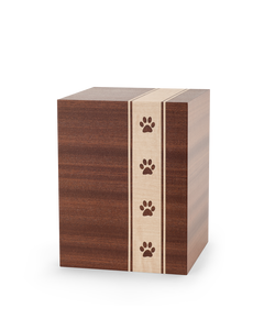 Tierurne - Holz Mahagoni 3000ml
