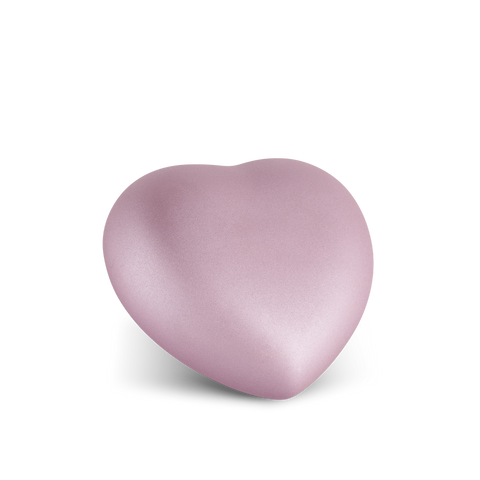 Tierurne - Keramik Herz rosé 500ml