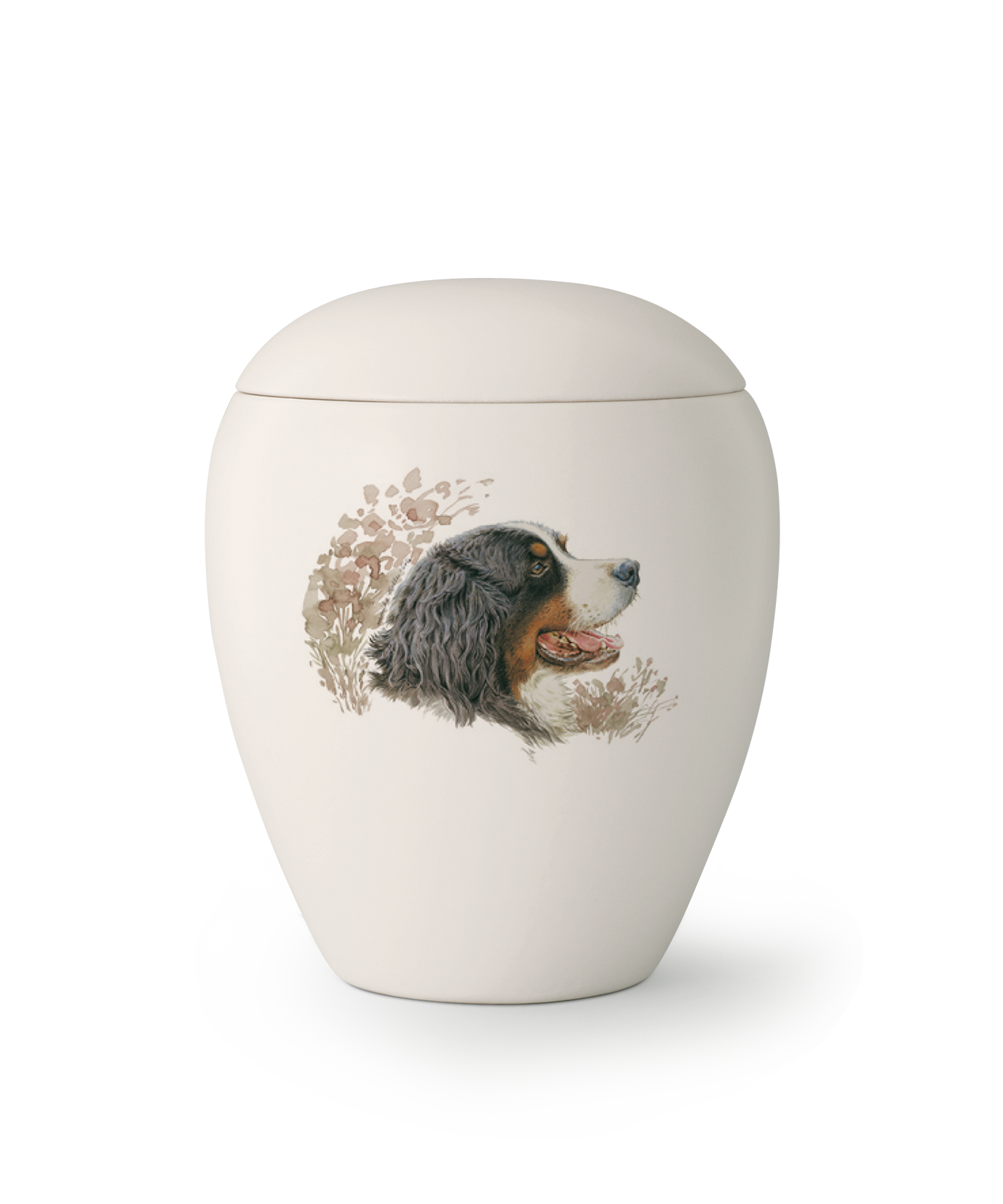 Tierurne - Keramik Hund "Berner Sennenhund" 2800ml