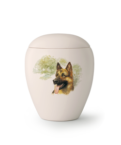 Tierurne - Keramik Hund "Deutscher Schäferhund" 2800ml