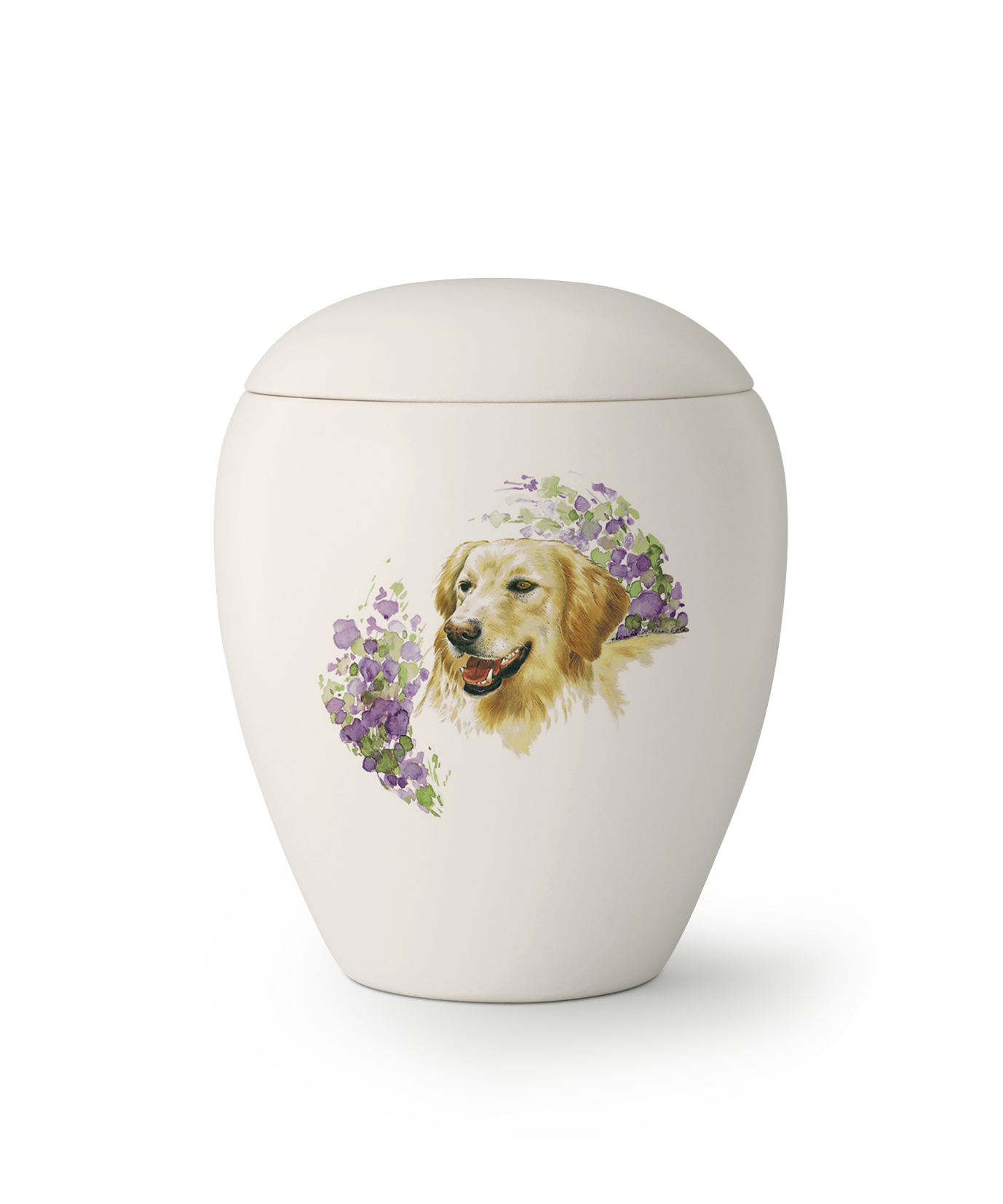 Tierurne - Keramik Hund "Golden Retriever " 2800ml