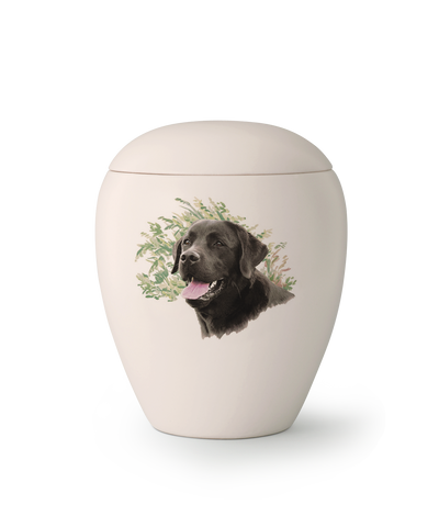 Tierurne - Keramik Hund "Labrador" 2800ml