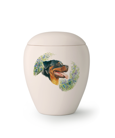 Tierurne - Keramik Hund "Rottweiler" 2800ml