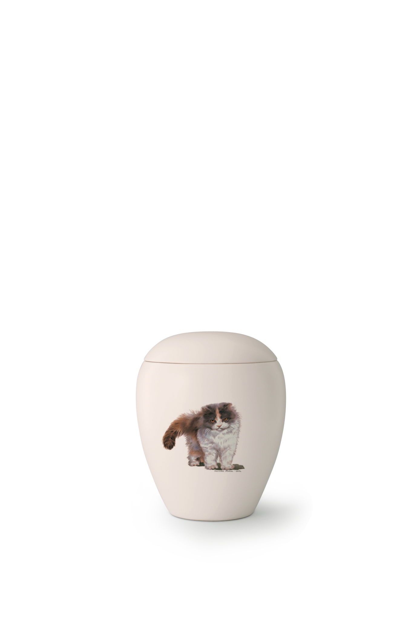 Tierurne - Keramik Katze 150ml