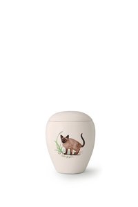 Tierurne - Keramik Katze 150ml