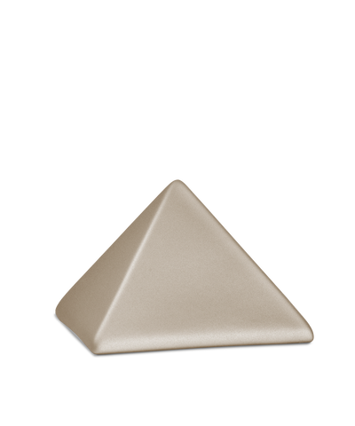 Tierurne - Keramik Pyramide champagner 500ml