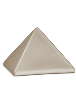 Tierurne - Keramik Pyramide champagner 1500ml
