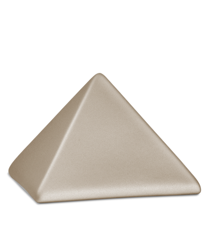 Tierurne - Keramik Pyramide champagner 1500ml