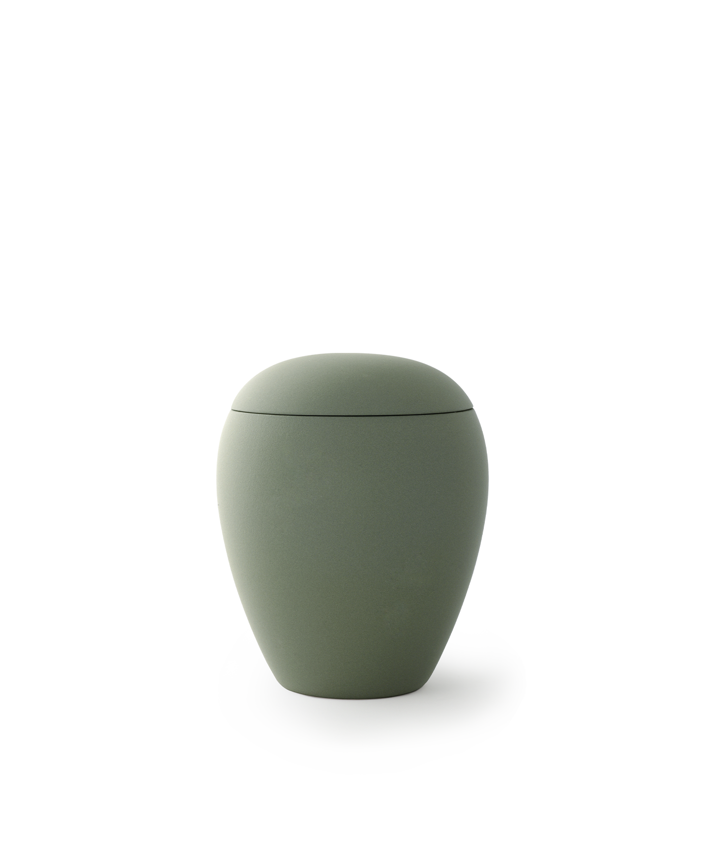 Tierurne - Keramik oliv 500ml
