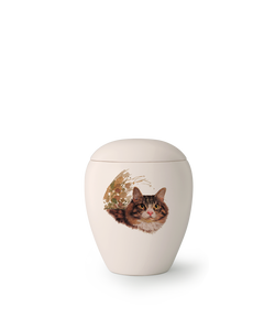 Tierurne - Keramik Katze 500ml