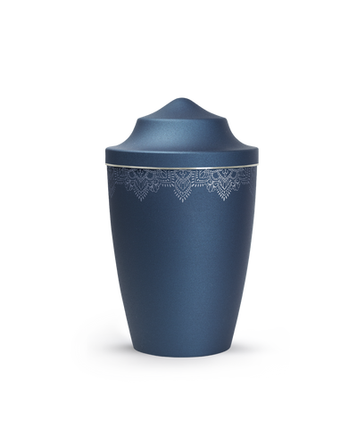 Tierurne - Metall navy Mandala 1500ml